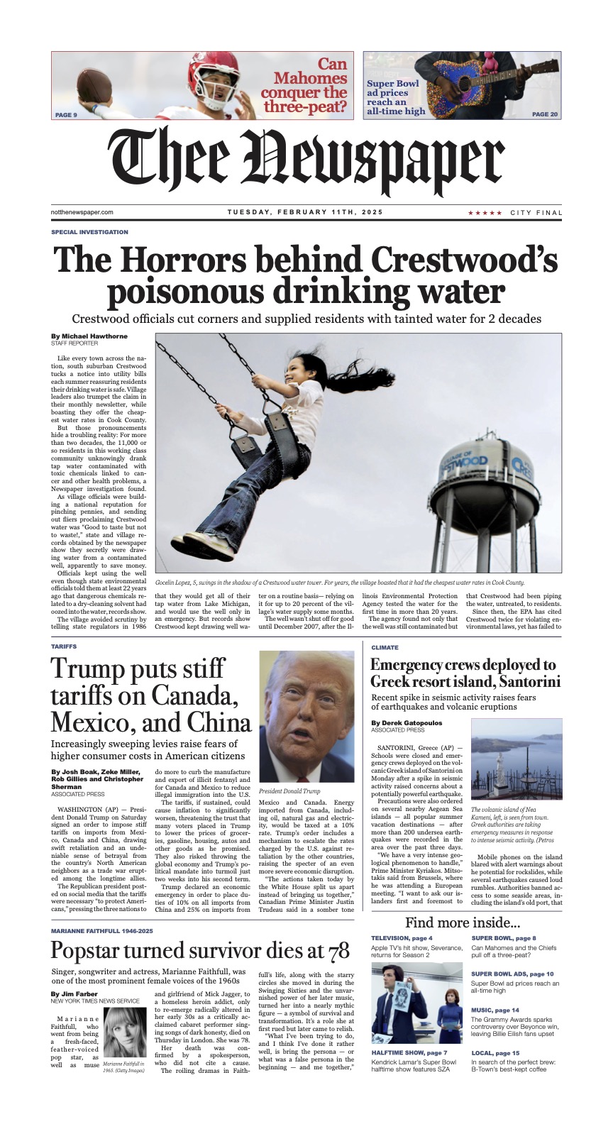 newspaper